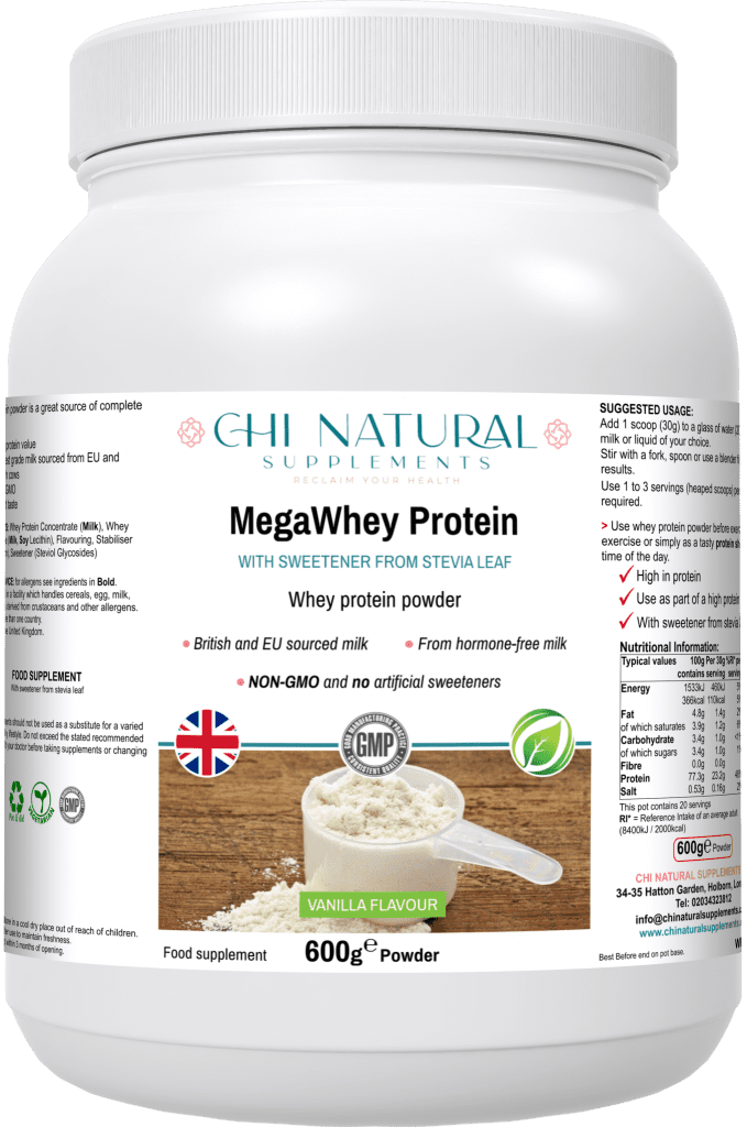 MegaWhey Protein (Vanilla flavour)